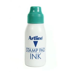 ARTLINE STAMP PAD INK GREEN 50cc  (price excludes gst)