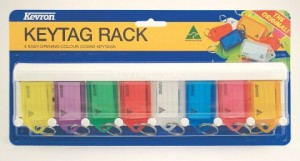 KEVRON KEY TAG RACK 8'S  (price excludes gst)