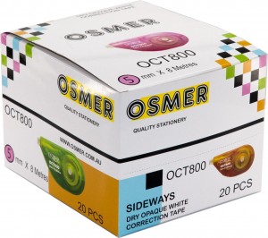 OSMER CORRECTION TAPE SIDE WINDER (Box 20) #OCT800