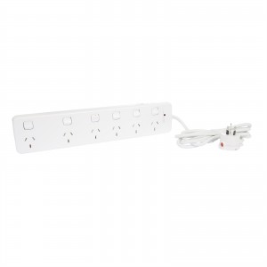 HPM 6 OUTLET SURGE PROTECTED POWERBOARD