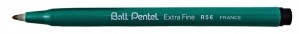 PENTEL PENS R-56 0.6mm BLACK (BOX 12) (prices excludes gst)