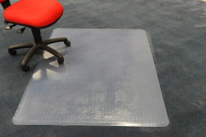 CHAIRMAT LOW PILE RECTANGLE 1160mm x 1510mm #AMP50G (price excludes gst)