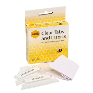 MARBIG TABS & INSERTS (TO SUIT 810010 FILES) #81002  (price excludes GST)