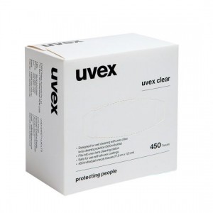 Uvex 1008 Lens Clean Tissues Box 450