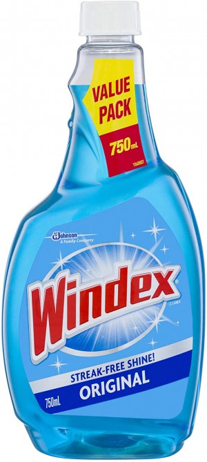 WINDEX GLASS CLEANER 750ml REFILL