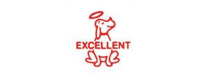 X STAMPER NOVELTY 11401 DOG EXCELLENT RED (price excludes gst)