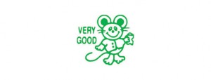 X STAMPER NOVELTY 11402 MOUSE VERY GOOD GREEN (price excludes gst)